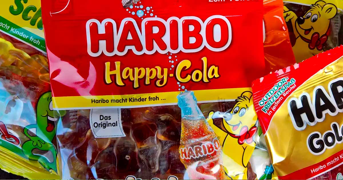 Rebuçados Haribo contaminados com canábis