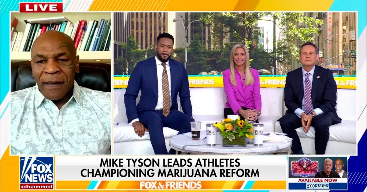Tyson apela a Trump para legalizar a canábis