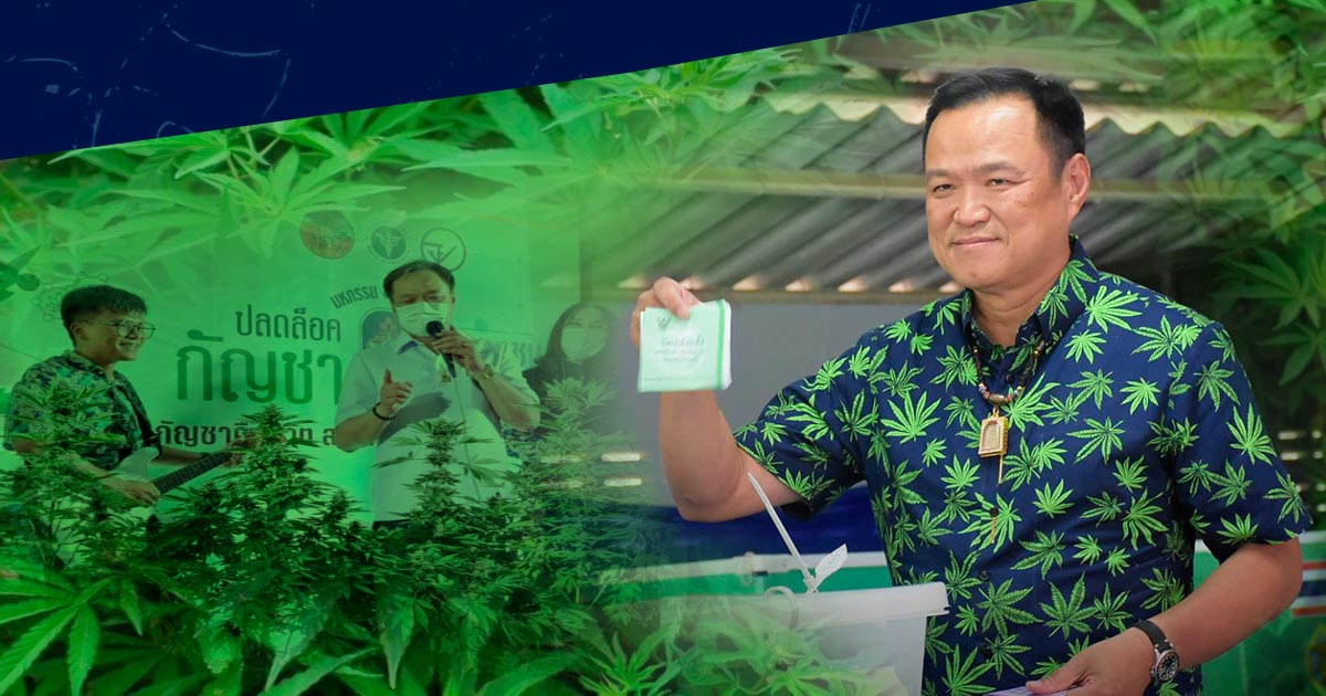 Primeiro-ministro tailandês pró-cannabis