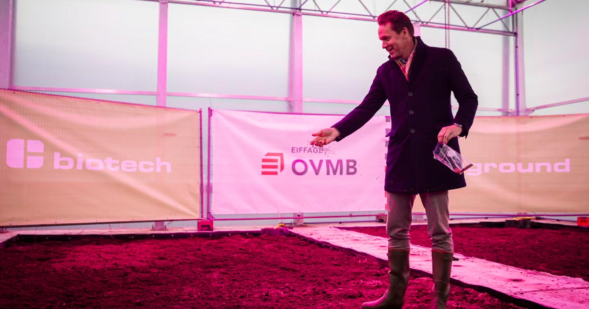 Cânhamo para combater os PFAS em Gand