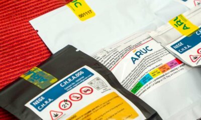 Stock de cannabis num clube de cannabis em Malta