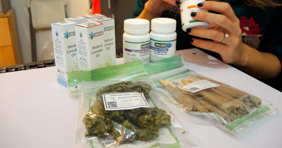 Forma fumada de canábis medicinal em Israel