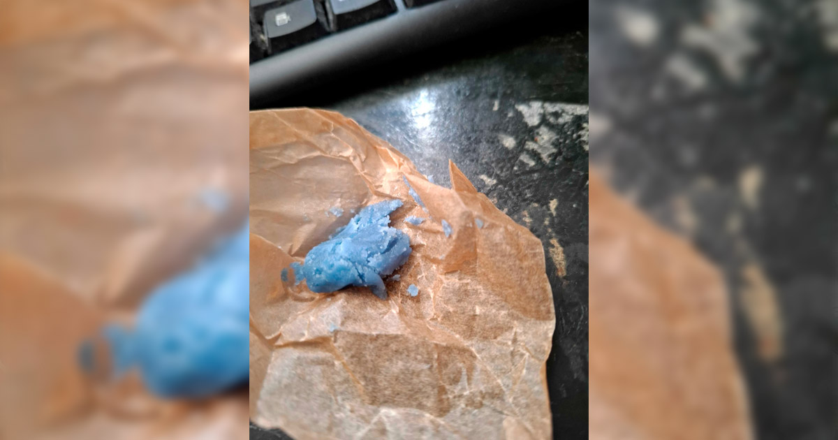 Haxixe azul no PINACA