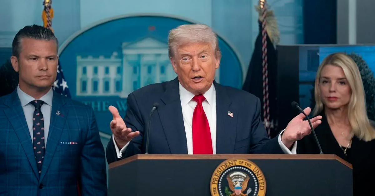 Trump processado por reclassificação da canábis