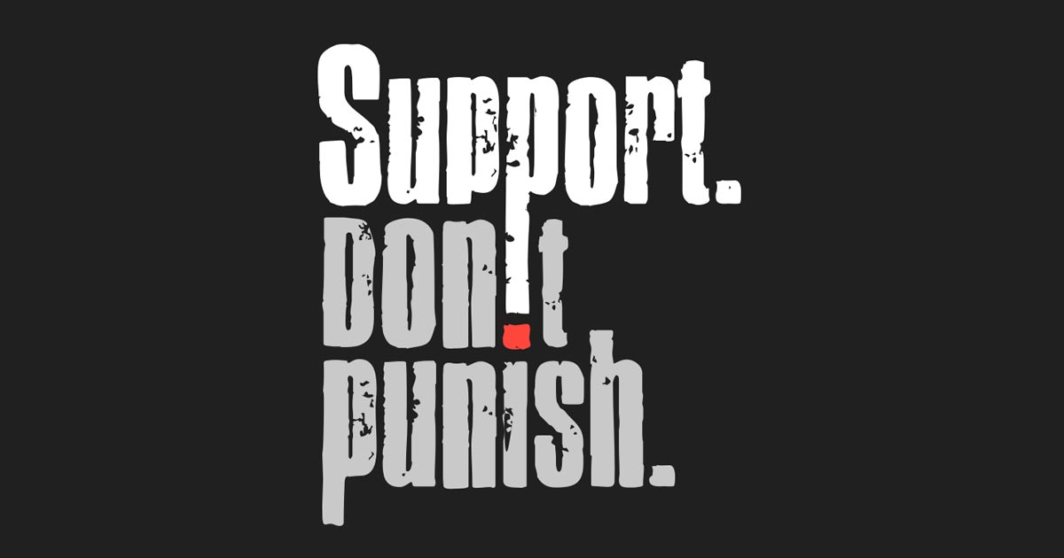 Apoio à campanha «Don't Punish 2026»