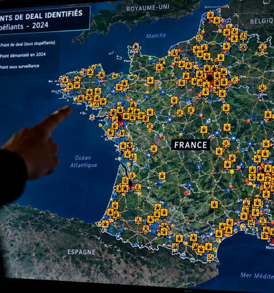 Pontos de venda de canábis em França